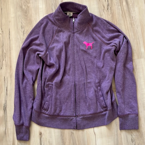 PINK Victoria's Secret Tops - VS Pink Zip Sweatshirt